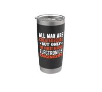 All Man Are Created Equal Electronics Engineers Engineering Bicchiere termico in acciaio inox doppia parete