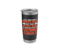 All Man Are Created Equal Electronics Engineers Engineering Bicchiere termico in acciaio inox doppia parete