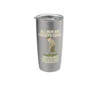 All Men Are Created Equal Only The Best Still Play Golf Bicchiere termico in acciaio inox doppia parete