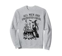 all Men Are Cremated Equal, Maglietta Grafica con calderone Strega Felpa