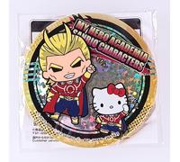 All Might Hello Kitty Sanrio × My Hero Academia Hologram Can Badge dal Giappone