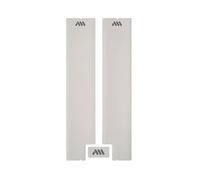 All Mountain Style Adesivi Protezione Forcella Honeycomb Clear Silver