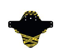 All Mountain Style AMS Parafango Frontale - Adatto per 26’’,27.5’’,29’’ dimensioni, Toxic/Giallo