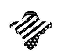 Parafango anteriore all mountain style ams super rider patriot nero bianco