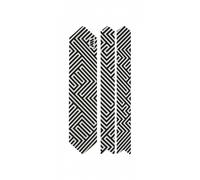 All Mountain Style Chain Guard Maze Black