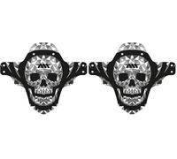 All Mountain Style, Parafango Unisex - Adulto, Grigio/Cranio, XL (Confezione da 2)