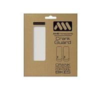 All Mountain Style | Protezione per Guarnitura Bicicletta da Montagna e da Strada | Adesivo in PVC | Previeni Graffi da Catena su Pignone e Guarnitura | Colore Trasparente - Argento