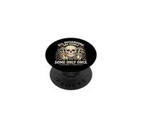 All Mushrooms Are Edible Some Only Once PopSockets PopGrip Adesivo