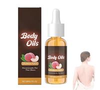 All New Body Drops - Scegli la tua fragranza preferita, Olio corpo idratante e nutriente, Crema idratante corpo, Corpo idratante rassodante e nutriente, Profumo da donna, Lozione corpo (Pesca)