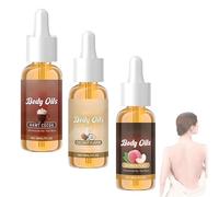 All New Body Drops - Scegli la tua fragranza preferita, Olio corpo idratante e nutriente, Crema idratante corpo, Corpo idratante rassodante e nutriente, Profumo da donna, Lozione corpo (3Pezzo)