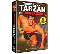 All of Gordon Scott's Tarzans Collection - 6-DVD Set ( Tarzan's Hidden Jungle / Tarzan and the Lost Safari / Tarzan's Fight for Life / Tarza [ Origine Spagnolo, Nessuna Lingua Italiana ]