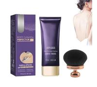 All over Complexion Perfector, Body Coverage Perfector, copertura per tatuaggi waterproof, body makeup brush,transfer-Resistant Body Makeup,Long Last Body Foundation 74 ml/One size