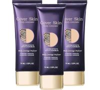 All Over Complexion Perfector, coprente per il corpo, coprente per il trucco del tatuaggio, impermeabile, resistente ai trasferimenti e a lunga durata (3 pezzi, 74 ml (confezione da 1)