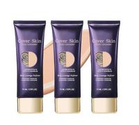 All Over Complexion Perfector - Long Lasting Body Coverage Perfector, Tattoo Cover Up Makeup Waterproof, Cream Body M-akeup, Body M-akeup Brush, Transfer-Resistant Body Makeup (3Pcs, 74ml)