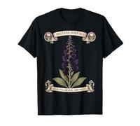 all Plants Are Edible Some Only Once, Foxglove Plate Maglietta