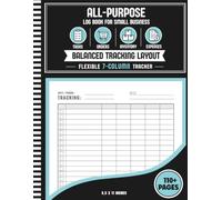 All-Purpose Log Book for Small Business - 7 Column Edition: Multipurpose 7-Column Business Tracking Notebook for Orders, Tasks, Inventory, Expenses, Maintenance, Clients, and Daily Records