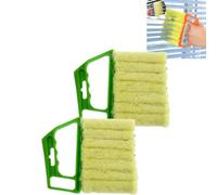 All-Purpose Washable Cleaning Brush, 7-Finger Microfiber Dusting Tool Kit, Cleaning Window Blinds Brush for Household Use