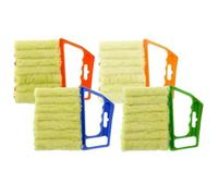 All-Purpose Washable Cleaning Brush, Blind Cleaner Brush Set - 7-Finger Microfiber Duster Tool, Portable Handheld Household Cleaning Kit for Window Blinds, AC Vents, Tracks, Shutters, Fans & Cars