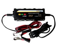 All Ride Caricabatterie e Manteiner Mantenitore Batteria Auto e Moto Portatile con Cavetti 6V e 12V Dunlop Lifetime Cars