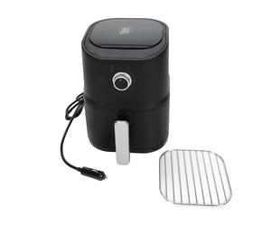 All Ride Friggitrice ad aria 24 V - Friggitrice elettrica per camion - Compatta 3 L capacità 250 W - Cavo da 73 cm - Nero