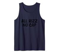 all RIZZ No cap Divertente Gen Z Alpha Slang Carisma Meme Canotta