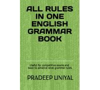 ALL RULES IN ONE ENGLISH GRAMMAR BOOK