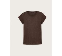 All Saints AllSaints - Anna - T-shirt luccicante medium Marrone