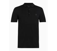 All Saints AllSaints - Mode - Polo in lana merino large Nero