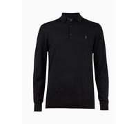 All Saints AllSaints - Mode - Polo in Manica lunga merino medium Nero