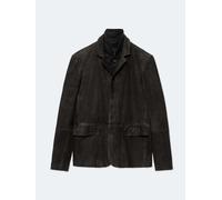 All Saints Blazer scamosciato grigio doppio strato AllSaints Survey medium Grigio