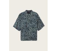 All Saints Camicia a maniche corte Leo di AllSaints della Slesia large Grigio