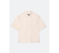 All Saints Camicia girocollo a maniche corte AllSaints Maddox large Bianco