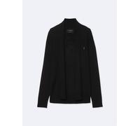 All Saints Cardigan aperto in lana AllSaints Mode large Nero