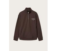 All Saints Felpa con mezza zip AllSaints Underground medium Marrone