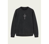 All Saints Felpa girocollo AllSaints Knox large Nero