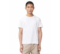 all Saints Flax SS Crew - Maglia da Uomo, Tinta Unita, Colore: Bianco Ottico, S