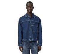 All Saints GIACCA DA UOMO IN DENIM CAST, DARK INDIGO, M