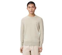 all Saints Maglia da Uomo Mode Merino Crew, Verde Polvere, L