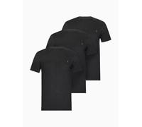 All Saints Magliette in cotone spazzolato AllSaints Brace, confezione da 3 Nero