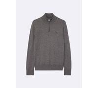 All Saints Maglione a imbuto con cerniera a un quarto AllSaints Kilburn xlarge Grigio
