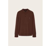 All Saints Polo AllSaints Mode Merino Ls large Marrone