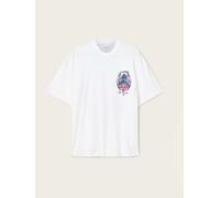 All Saints T-shirt a Maniche corte con Girocollo AllSaints Scimitar large Bianco