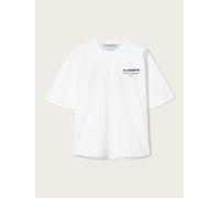 All Saints T-shirt AllSaints Dreamer Etta con stampa sul retro in cotone medium Bianco