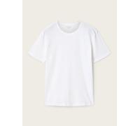 All Saints T-shirt girocollo a maniche corte AllSaints in lino Bianco