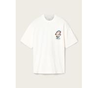 All Saints T-shirt girocollo a maniche corte AllSaints Snakepit xlarge Bianco