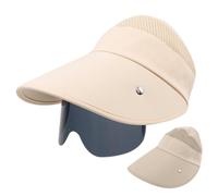 all-Season Sun Hat - Functional Head Gear with High-Definition Lenses for Enhanced Visibility, Durable & Portable Construction for Easy Travel & Packing, Sweat-Wicking Sweatband Keeps You Com