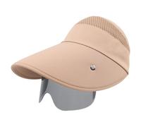 all-Season Sun Hat - Functional Head Gear with High-Definition Lenses for Enhanced Visibility, Durable & Portable Construction for Easy Travel & Packing, Sweat-Wicking Sweatband Keeps You Com