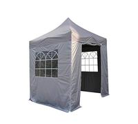 All Seasons Gazebos All Seasons Gazebos, 2 x 2 m, Resistente, Completamente Impermeabile, Gazebo Pop-up con 4 Pannelli Laterali Superiori/pareti Laterali