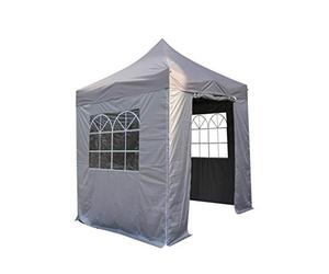 All Seasons Gazebos All Seasons Gazebos, 2 x 2 m, Resistente, Completamente Impermeabile, Gazebo Pop-up con 4 Pannelli Laterali Superiori/pareti Laterali