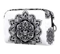 All Seeing Eye Art - Trousse da donna, per articoli da toeletta da viaggio, grande, pratica borsa organizer con cerniera, Multi, 18.5x7.5x13cm/7.3x3x5.1in, Beauty case